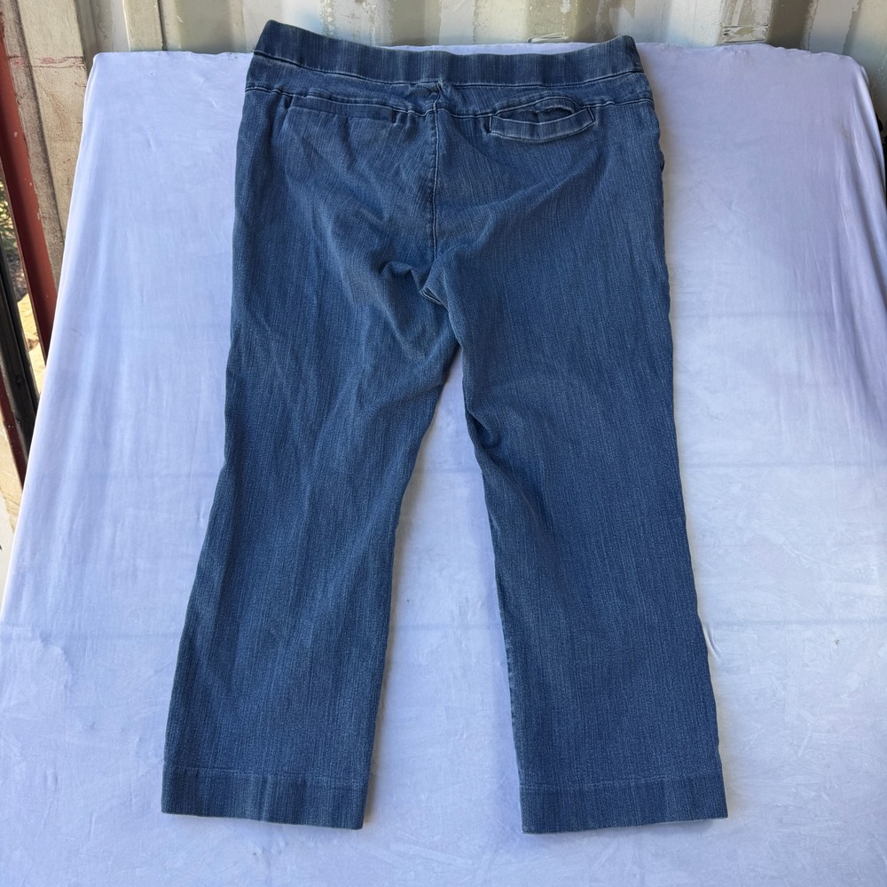 Lee Style Up Jeans Women's 24W Blue Denim Single Stitch High Waisted Pull On